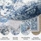 thumbnail image 5 of Alfombra FXRHLP 152 x 213 cm lavable antideslizante azul, 5 of 8