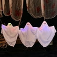 thumbnail image 5 of TOOPTY 3-Piece Ghost Decoration Set, LED Light-Up Outdoor Props for Lawn and Garden, 5 of 5