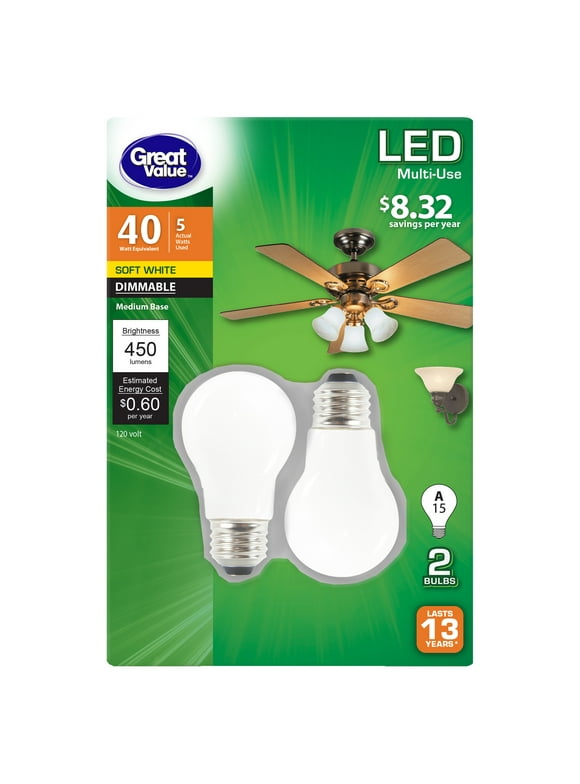 Ceiling Fan Light Bulbs in Decorative Light Bulbs