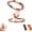 Rose Gold, variant on Fidget Spinner Magnetic Phone Holder Stand, Dual Sided Magnet Phone Grip Ring Compatible with MagSafe Cases, for iPhone & Android Devices, Stress Relief Accessory for Gym, Home, Travel,Gray