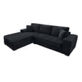thumbnail image 2 of Sala Kessa Muebles Palermo Chaise Longue Negro, 2 of 3
