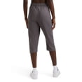 thumbnail image 2 of Champion Women’s Lightweight Lounge Capri Pants with “C” Logo, Standard Fit, Cotton-Blend Fabric, Sizes S-XXL, 2 of 4