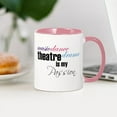 thumbnail image 3 of CafePress - Theatre Is My Passion Travel Mugs - 11 oz Ceramic Mug - Novelty Coffee Tea Cup, 3 of 4