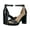 Black, variant on Naturalizer Women's Joy-Sparkle Jeweled Sandal Heeled Black Satin 10M