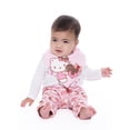 thumbnail image 6 of Character Infant Baby Valentine's Day Take Me Home, Bib, Long-Sleeve Bodysuit, and Pants Outfit Set, 3-Piece Sizes Newborn-12 Months, 6 of 10