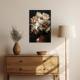 thumbnail image 5 of ZHONGYUTONG African American Canvas Black Woman Wall Art Flower Head Pictures Abstract Black Girl Painting for Bedroom Decor Framed (12.00" x 18.00"), 5 of 5