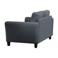 thumbnail image 4 of Home Square 2-Piece Set with Upholstery Loveseat and Sofa in Dark Gray, 4 of 21