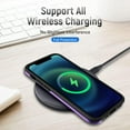 thumbnail image 4 of for iPhone 11 Case, iPhone 11 Phone Case with HD Screen Protector, Hybrid PC+TPU Shockproof Defender Pioneer Anti-Shock Phone Case for iPhone 11 (Purple), 4 of 11