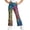Multicolour, variant on LRen Girls Bell Bottom Jeans Size 8,Girls Wide Leg Casual Pants Flared Trousers Athletic Stretch Joggers Comfortable Play Everyday Wear