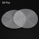 thumbnail image 3 of 50Pcs Round Plastic Canvas Mesh Sheets 7.7cm / 3.03inch Circle Mesh Mat for Embroidery Knit Crochet Needlework, 3 of 6