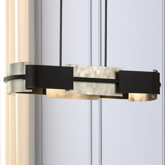 Luxury Cosmopolitan Chandelier, Matte Black, UHP4702