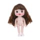 thumbnail image 3 of Muñeca BJD de 8 pulgadas, figura de acción, lindo juego de muñecas articuladas, juguetes de bricolaje para niñas. Estilo F, 3 of 9