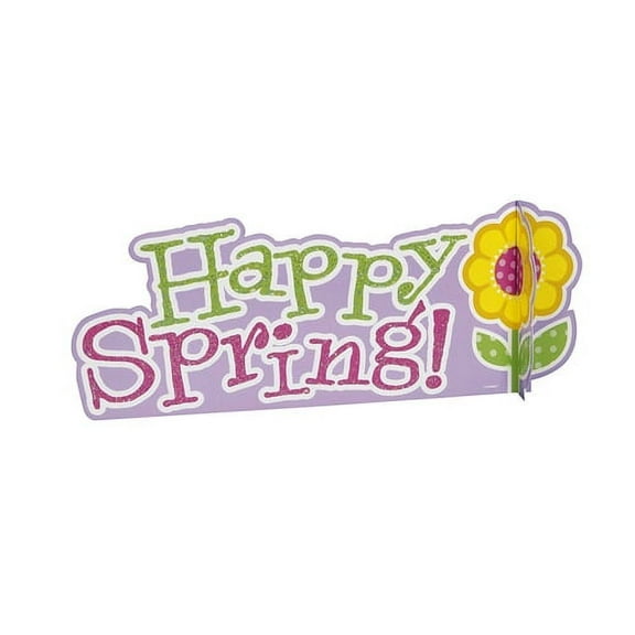 Happy Spring Deluxe 3D Centerpiece