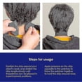 thumbnail image 2 of 5rolls Barber Neck Strip Salon Collar Disposable Paper Hairdressing Hair Cutting, 2 of 5