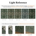 thumbnail image 2 of WIPONKEN 5x7 Area Rugs Morris Carpet for Living Room Bedroom Dining Room Office Farmhouse, Machine Washable Non Slip Vintage Persia Rug Black, 2 of 7