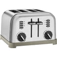 thumbnail image 4 of Cuisinart 4-Slice Metal Classic Toaster - Brushed Stainless (CPT-180) with 1 Year Extended Warranty, 4 of 8