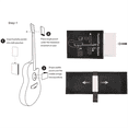 thumbnail image 3 of Ensemble Humidificateur Automatique Guitare Réglage d'Humidité Bidirectionnel Classique Folk Guitare Humidificateur, 3 of 6