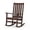Mahogany, variant on Better Homes & Gardens Southlake Outdoor Rocking Chair, All-Weather HDPE, Patio Seat, Slate Grey