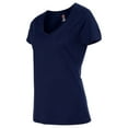 thumbnail image 3 of Hanes Women's Nano-T V-Neck T-Shirt, 3 of 11