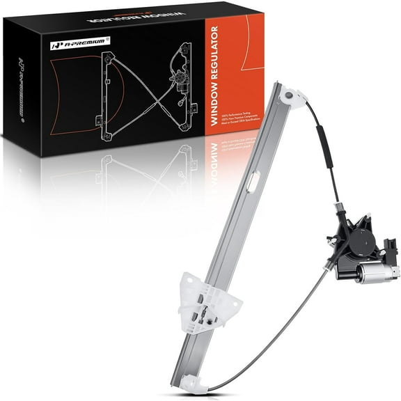 A-Premium Electric Power Window Regulator With Motor Compatible with Mazda CX-9 2007-2015 Front Right Passenger Side