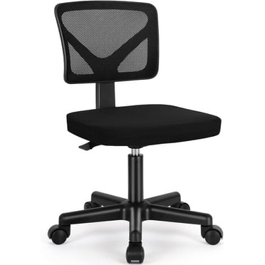 AFO Ergonomic Mesh Seat Back Office Task Chair, Black (Set of 1)