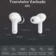 thumbnail image 3 of Auriculares de TraduccióN M6 127 Idiomas TraduccióN InstantáNea Traductor de Voz Inteligente Auriculares InaláMbricos Bluetooth Traductor, 3 of 5