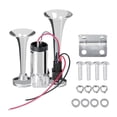 thumbnail image 1 of BotaniNest Trumpet Air Horn With Integrated Compressor And Motor For Truck Vehicle Loud Powerful Sound Upgrade, 1 of 6