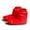 Red, variant on Down Booties Goose Down Socks Slippers Outdoor Indoor Tent Warm Soft Boots for Men and Women with Storage Bag