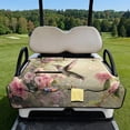thumbnail image 2 of Whosucclay Bird and Cherry Blossom Pattern Golf Cart Seat Blanket, 51.18 x 30.3 inches Foldable Seat Covers with 4 Front Pocket Universal Fit, 2 of 9