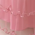 thumbnail image 5 of IDOPIP Flower Girl Dress Birthday Party Princess Dress Tulle Pageant Gown Kids Floral Lace Embroidery Formal Bridesmaid Dress Wedding Prom Communion Dresses 8 Years Pink, 5 of 8