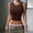 Brown, variant on Crop Tops For Women Sleeveless Tops For Women Fitted Tank Tops For Women Short Sleeve Top For Women Soft Tank Tops For Women Tank Tops For Women Fitted Shirts For Women Causal Top