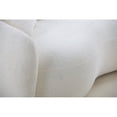 thumbnail image 4 of CRO Decor Modern Curved Living Room Sofa 4-Seat Boucle Fabric Couch -White, 4 of 11