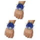 thumbnail image 1 of Advancent elástica única con materiales para ocasiones especiales Ramillete de muñeca de rosa satinada hecho a mano N15Azul zafiro Type1 NO1, 1 of 6