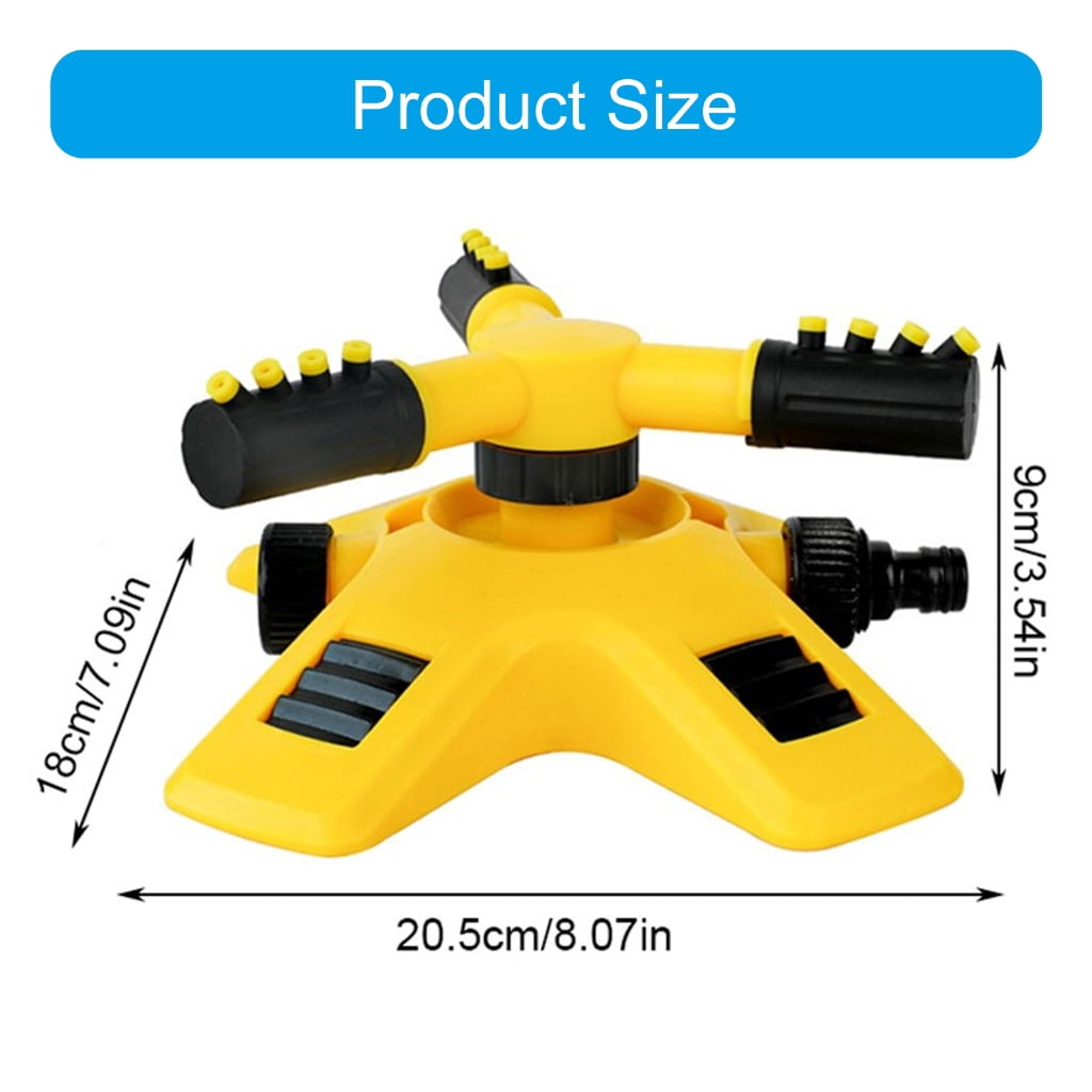 Sprinkler for Yard Water Sprinkler 360 Degree Rotating Sprinkler for Yard Large Area Yard Sprinkler for Kids Pet Playing