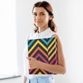 thumbnail image 6 of Colorful Line 3 Ring Binders 1.5 inch Hardcover File Folders with Interior Pockets A4 Size Organizer for School Office Hospital, 6 of 8
