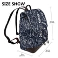 thumbnail image 2 of Easygdp Anchors and Lighthouse Mochila de Cuero para Mujeres, Bolso de Hombro, Bolsos de Mano de Moda para Trabajo y Viajes, 2 of 4