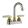 thumbnail image 5 of Mezcladora Para Lavabo De Baño de Grifo Belug Plateado, Dorado, 5 of 5