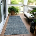 thumbnail image 6 of Addison Rugs Chantille Indoor/Outdoor Transitional Global Blue Washable Runner Rug, 2'3" x 7'6", 6 of 6