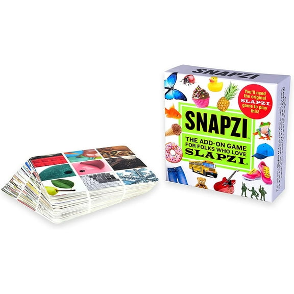 TENZI SNAPZI - The Add-On Party Card Game for Folks Who Love SLAPZI - 2-10 Players - Ages 8-98