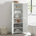 thumbnail image 4 of Crosley Furniture Savannah Tall Pantry White, 4 of 12