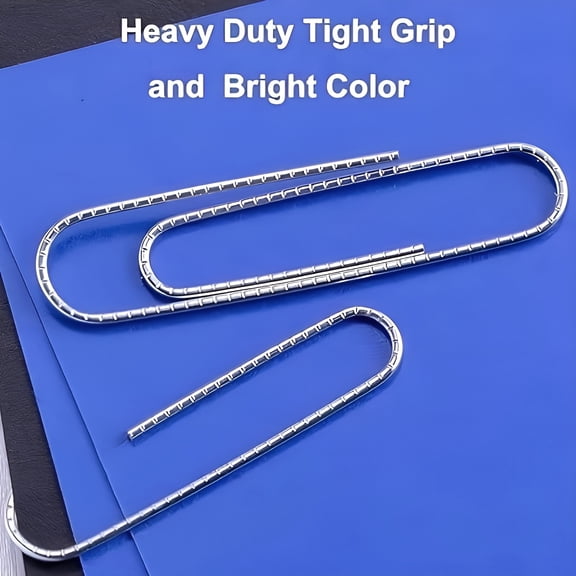 CCOCC 30pcs Jumbo Paper Clips, Large Paper Clips for Home, Office & Personal Use, Daily DIY