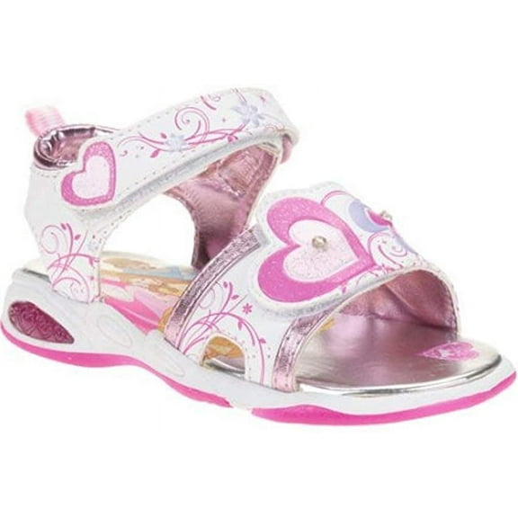 Disney Princess Light Up Sandals Shoes Girl Size 9