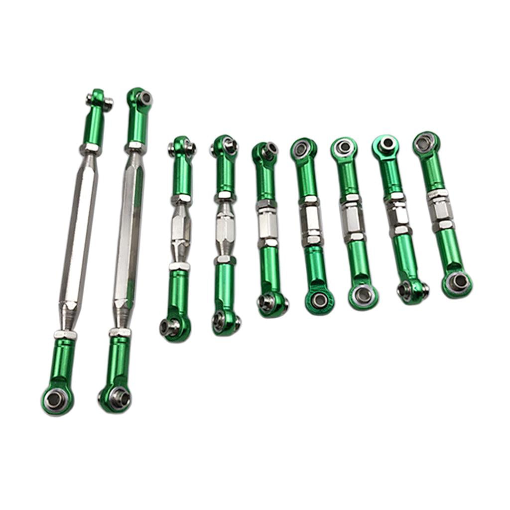 6pcs RC Steer Servo Linkage 4.5cm for 1/18 Wltoys 959 A949 A969 Spare Parts 