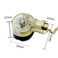 thumbnail image 7 of CIMAXIC Round Switch Pull Chain On Golden 2Pcs, 7 of 7