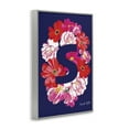 thumbnail image 4 of Stupell Industries Floral Bloom Letter S Botanical & Floral Painting Gray Framed Art Print Wall Art, 12 x 18, 4 of 10