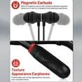 thumbnail image 3 of Catcher Neckband Bluetooth Headphones, 200H Playtime Sports Earbuds with Microphone, IPX5 Waterproof Sweatproof Wireless Headset, Bluetooth 5.3, Balanced Armature Drivers, Ergonomic, 3 of 7