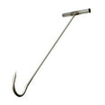 thumbnail image 2 of yuksok Meat Hook Kitchen Drain Cover Lifter Sewer Rigid Tool Hook Manhole Hook Tool 60cm, 2 of 9