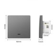 thumbnail image 5 of Tuya Zigbee Smart Switch Voice Intelligent Control Switch Zero Fire Line 1 Switch, 5 of 5
