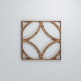 thumbnail image 5 of Ekena Millwork 7 3/8"W x 7 3/8"H x 3/8"T Extra Small Crosby Decorative Fretwork Wood Wall Panels, Walnut, 5 of 7