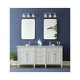 thumbnail image 2 of Ambrose Collection Three-Light Farmhouse Polished Chrome Clear Glass Bath Vanity Light, 2 of 7
